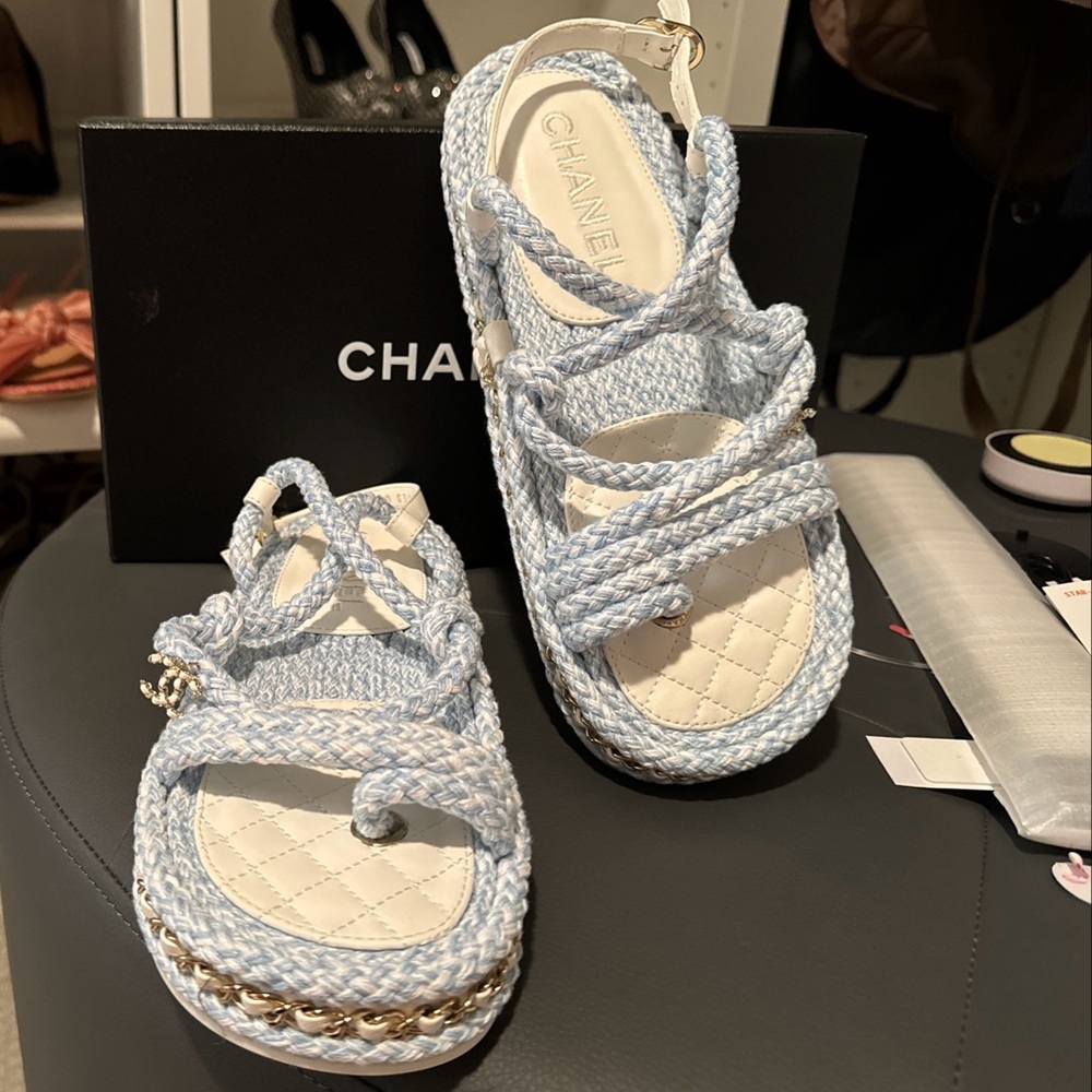 Brand new Chanel esp shoes size 37